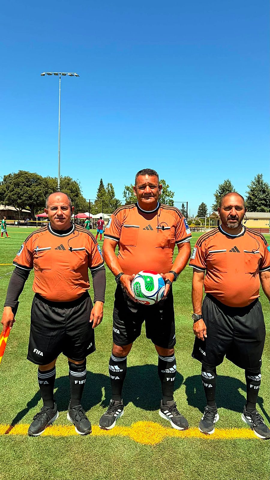 Terna arbitral de la liga
